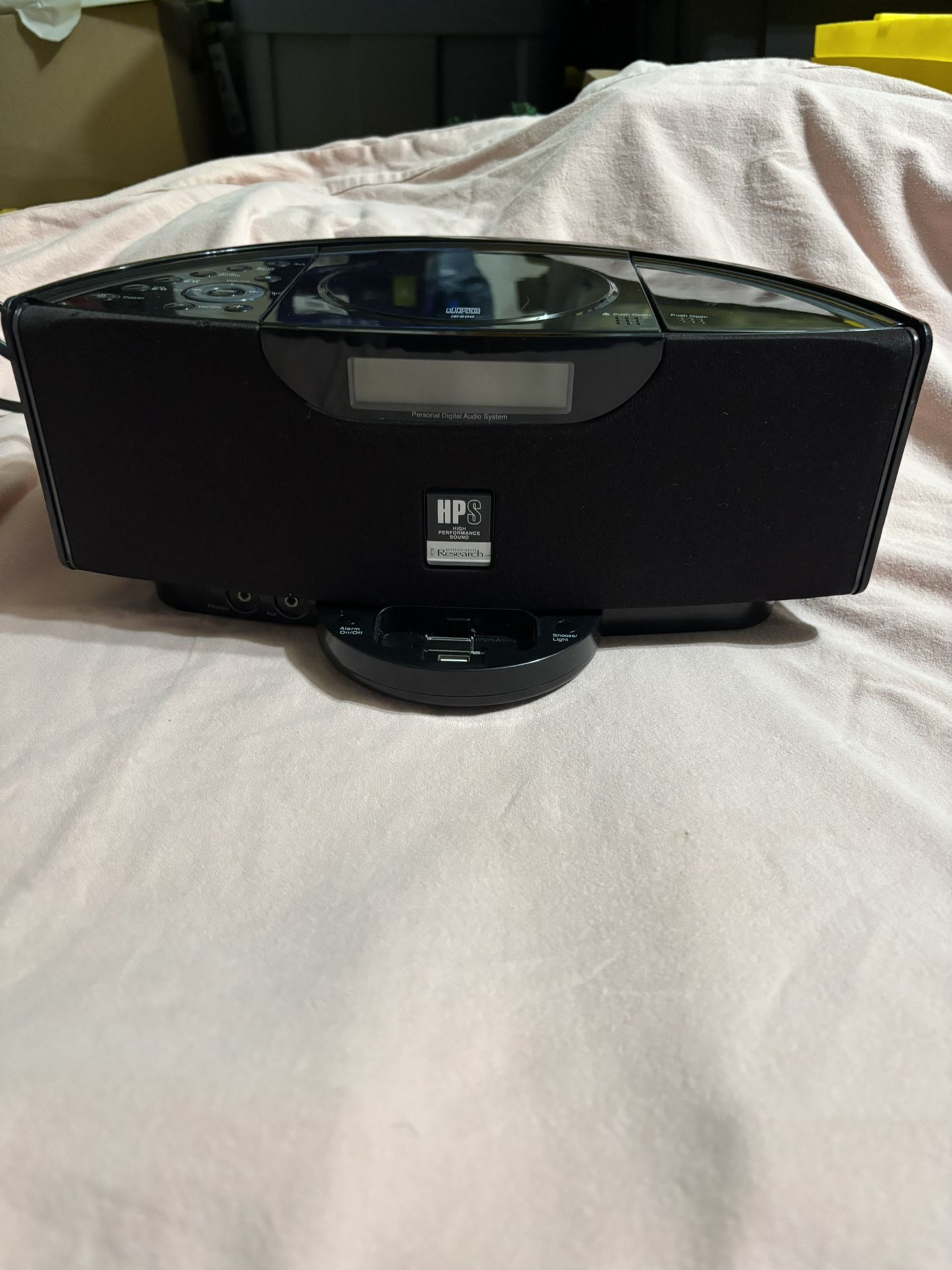 EMERSON RESEARCH IE600 Bk PERSONAL DIGITAL AUDIO SYSTEM