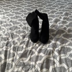 Black Suede Boots