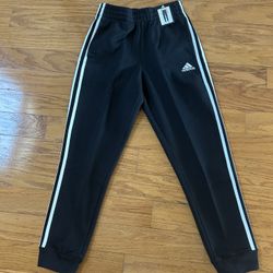 NWT Adidas boys fleece jogger size M 10/12