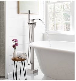 Freestanding Tub Faucet With Hand Held. 