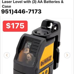 Dewalt Laser 165 Range w Red light