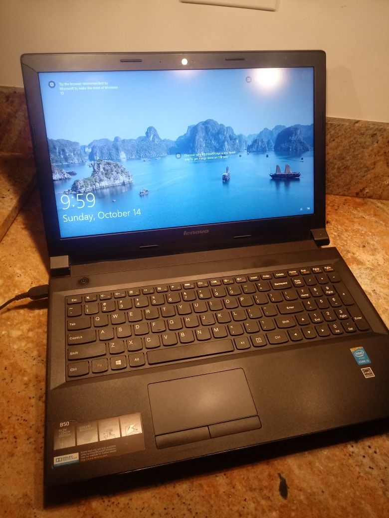 **Refurbished Lenovo B50-80 laptop i3 quad 6gb 320gb