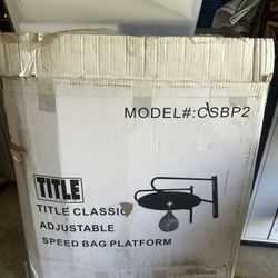 Title Classic Adjustable Speed Bag 