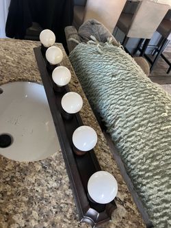 Bronze Bathroom Vanity Light Bar