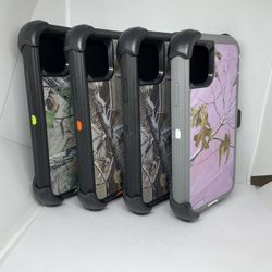 For iPhone 11 Case With Belt Clíp Case Camouflage 