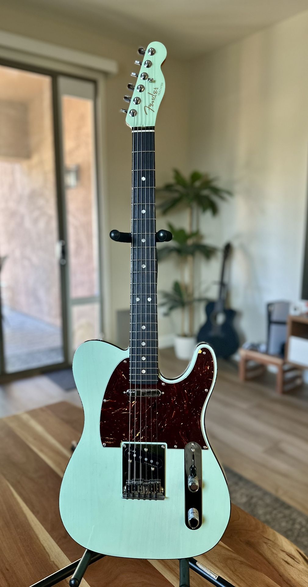Fender American Ultra Luxe Telecaster - Surf Green