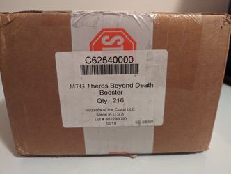 Theros Beyond Death Draft Booster Box Case MTG Magic The Gathering