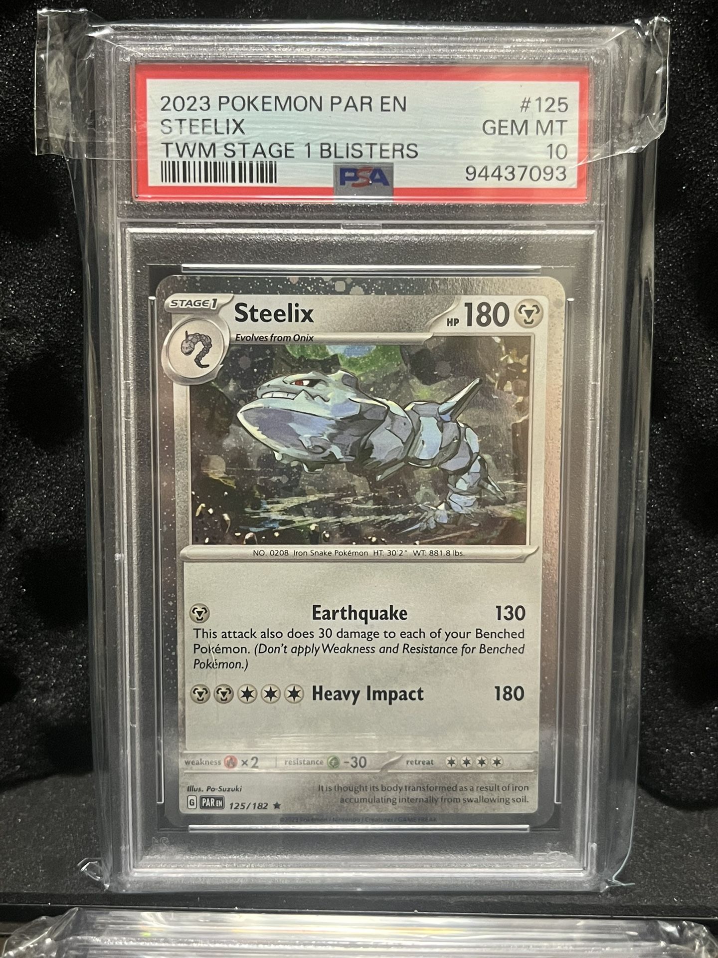 Pokemon Psa 10 Steelix