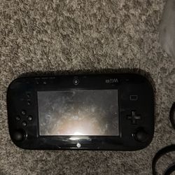 Modded Wii U with Cables and Controller