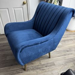 ROYAL BLUE CHAIR ( set of 2 ) 