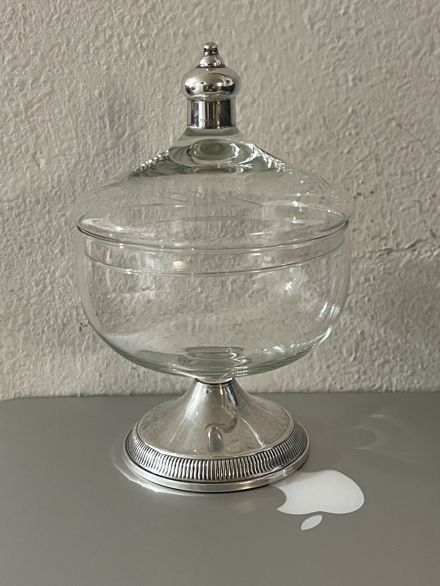 VINTAGE STERLING SILVER POWDER JAR GIFT SET FOR SALE