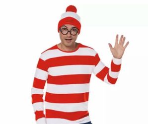 Adult where’s Waldo costume