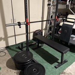 Weight Set Bench Rack Plates 
