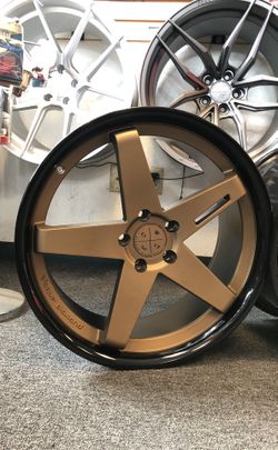 20inches Blaque Diamond Wheels and tires on sale 5X114.3 Financing Available