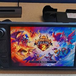 Steam Deck OLED 512gb, Case, Dock, extras... 