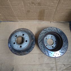 Front Disc Rotors 3" Fit Early Model Jeep Wrangler TJ 97-Mid 99