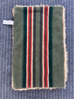 Pottery Barn x Pendleton Yakima Stripe Faux Fur Pillow Case