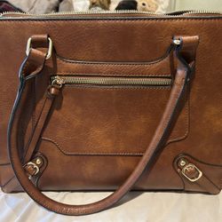 Faux Leather Bag 