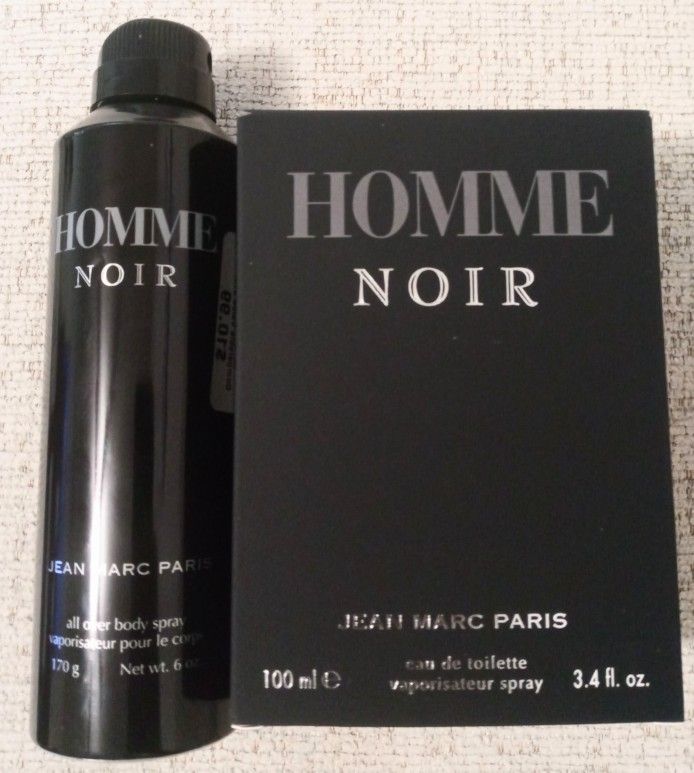 Homme Noir Cologne And Body Spray