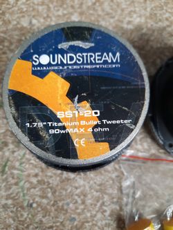 Soundstream sales bullet tweeters