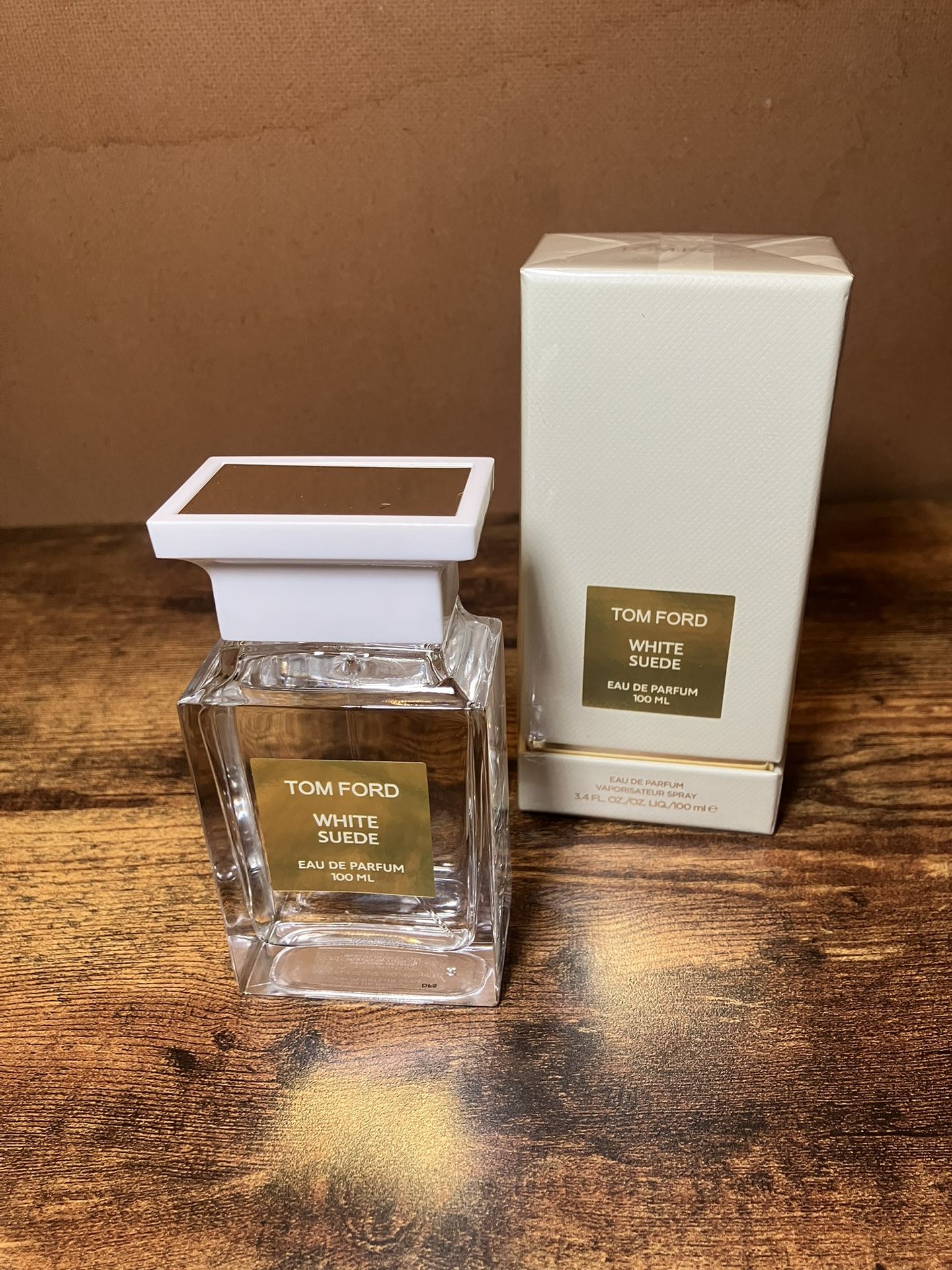 Tom Ford White Suede 