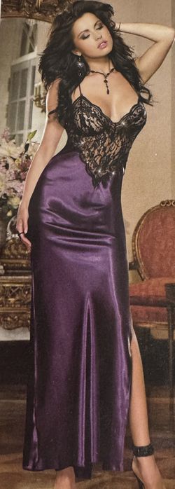 Seductress Full Length Night Gown 