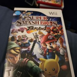 Super Smash Bros Brawl Case And Manual Only