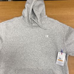 M champion grey sweatshirt 