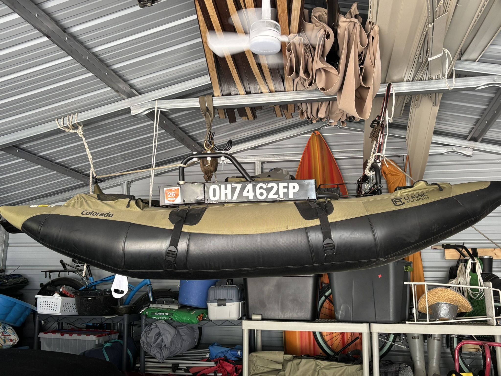 Colorado One Man Blow Up Pontoon