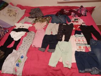 Gently used baby girl clothes 24 months