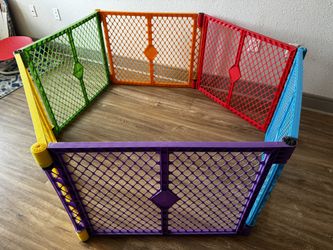 Colorful Baby Playard 