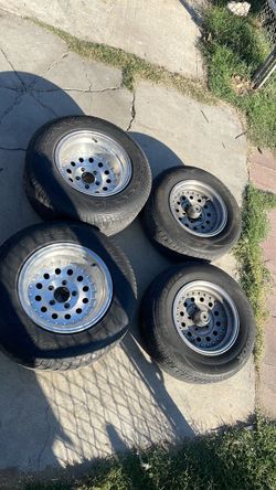 5x4.75 American racing 14x7 15x7 and 15x10