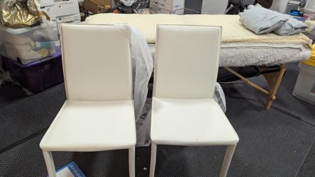 Italian White Chairs