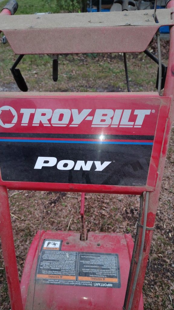 Troy Built Tiller