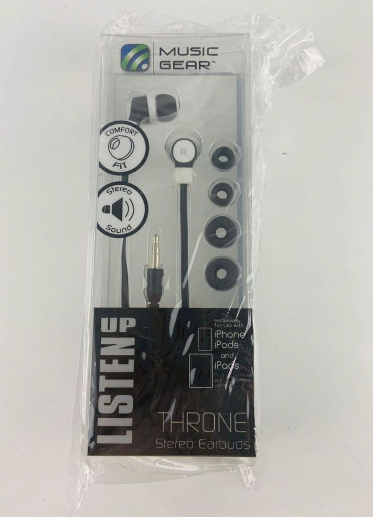Brand New Black In Ear Headphones