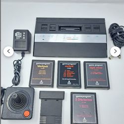 Atari Game Console And Games