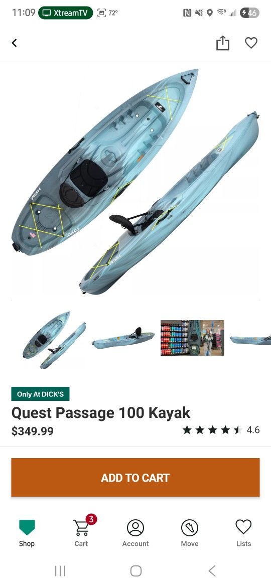 Quest Passage 100 KAYAK