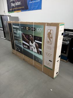 100 Inch Hisense ULED U65QF 4K HDR Smart TV - 1 Year Warranty