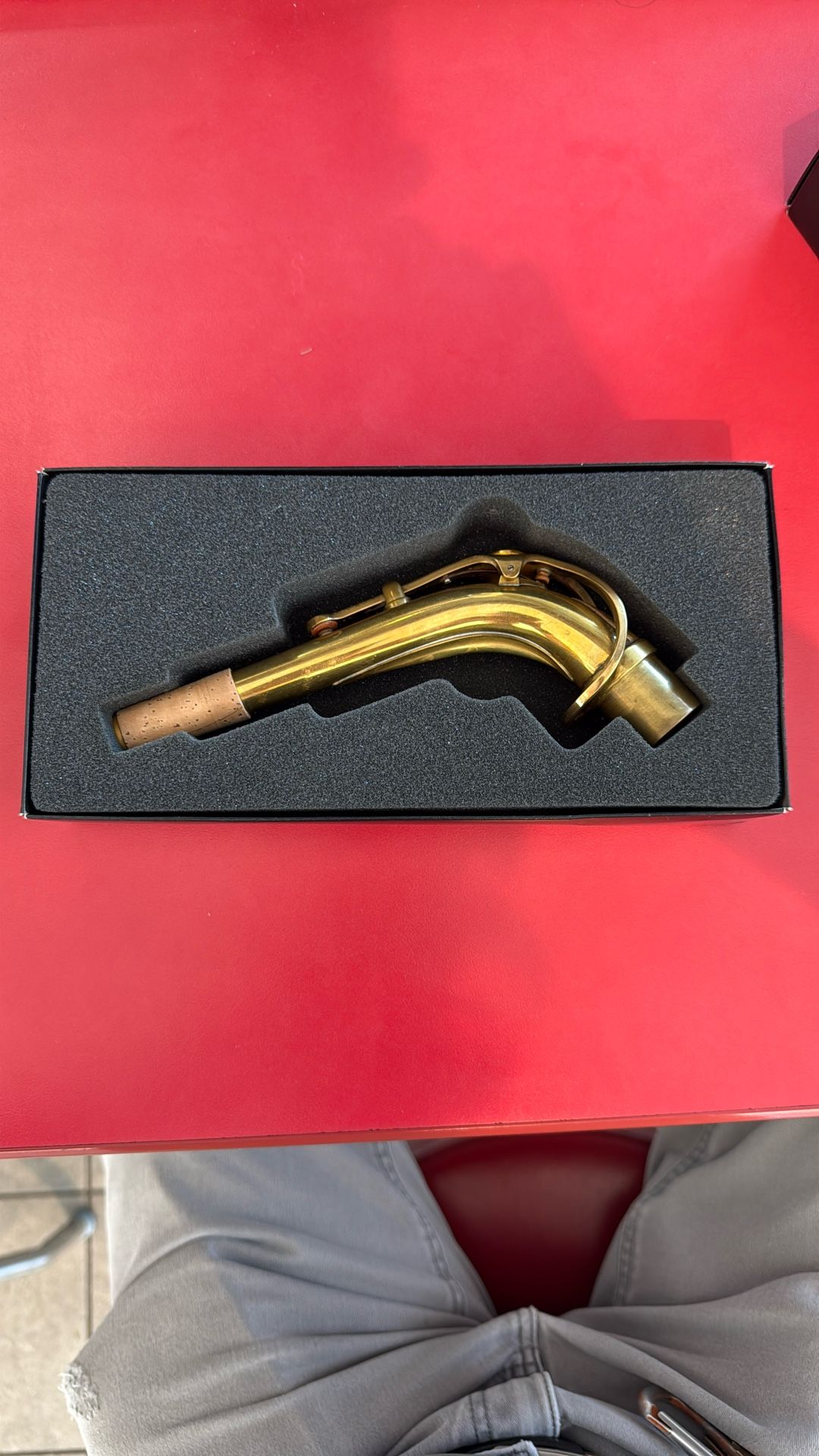 Yamaha V1 Unlacquer Alto Saxophone Neck.