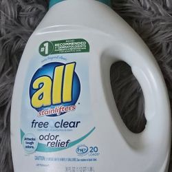 All Laundry Detergent New Liquid 36 Fl 