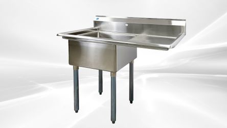 18 ins right one compartment sink NSF C1T181812-18R