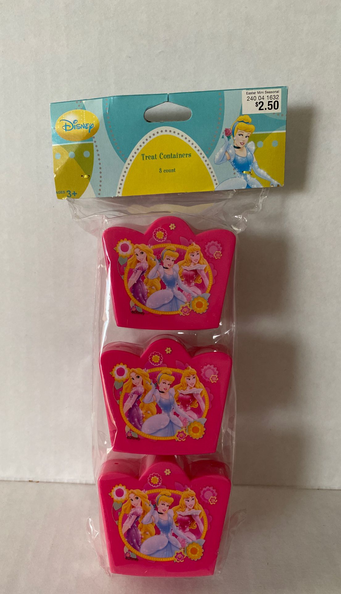 Disney Princess Easter Treat Egg Containers, Brand New in Package