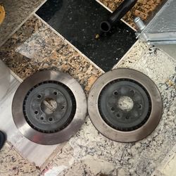 Corvette C7 Stingray Front Rotors Ok Condition