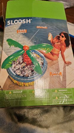 Sloosh Inflatable Palm Tree Drink Cooler