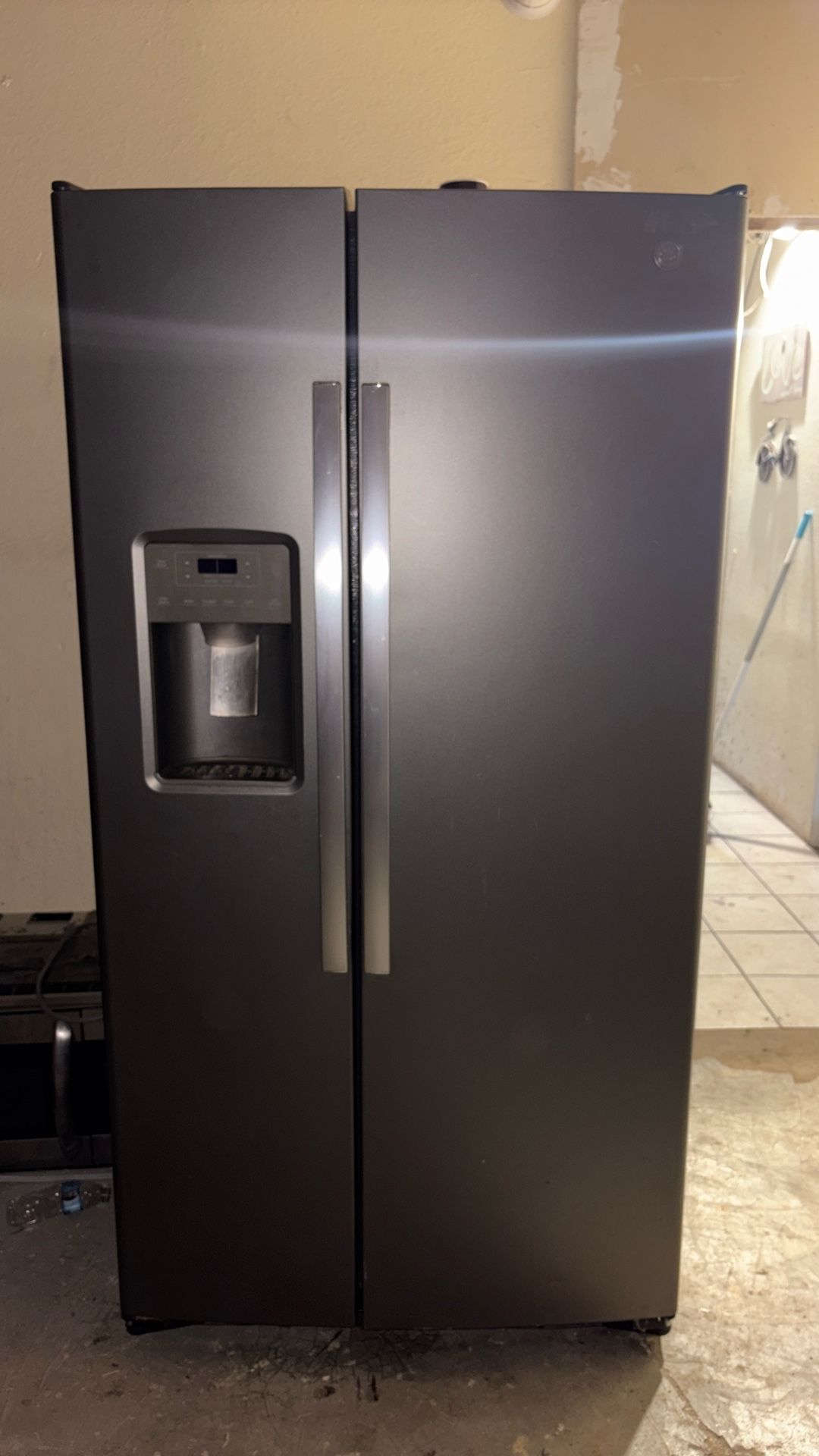 Double Door Big Fridge Grey