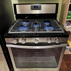 Estufa Whirlpool Stainless Steel 5 Quemadores