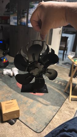 Heat powered fan