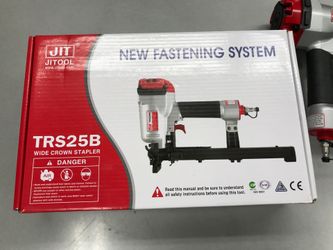 **NEW** JITOOL 16GA. 1” Wide Crown Stapler Model TRS25B     (31)