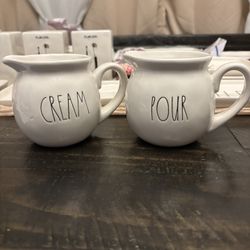 Rae Dunn Cream & Pour Pitcher