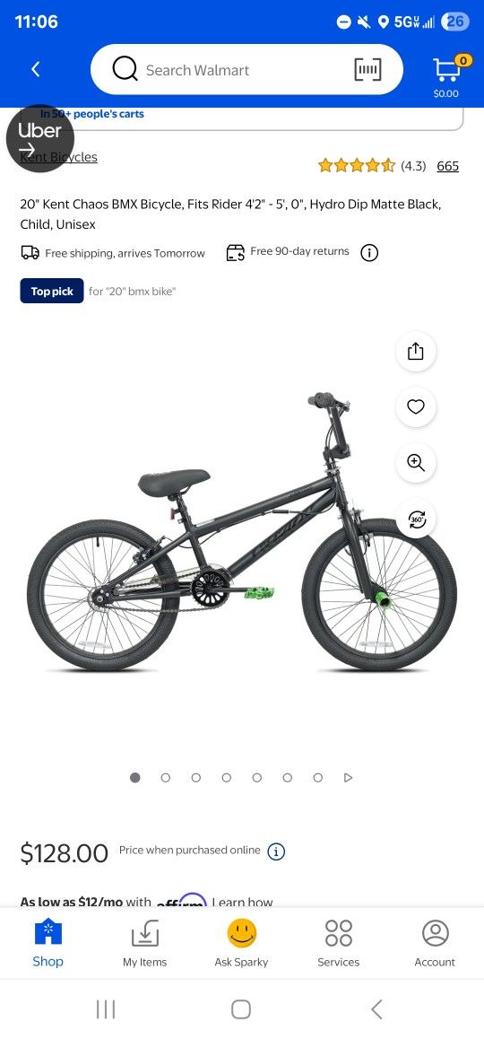 BMX Bike 20 Inch